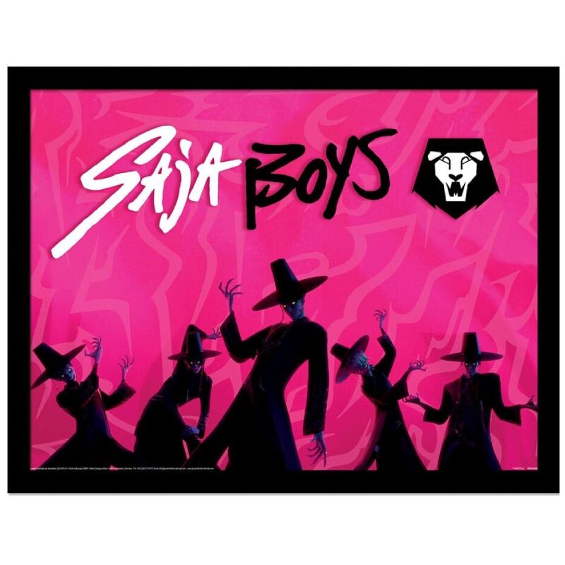 Uokvirena slika KPop Demon Hunters Saja Boys