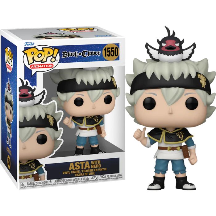 Funko POP Black Clover Asta w/ Nero 9cm