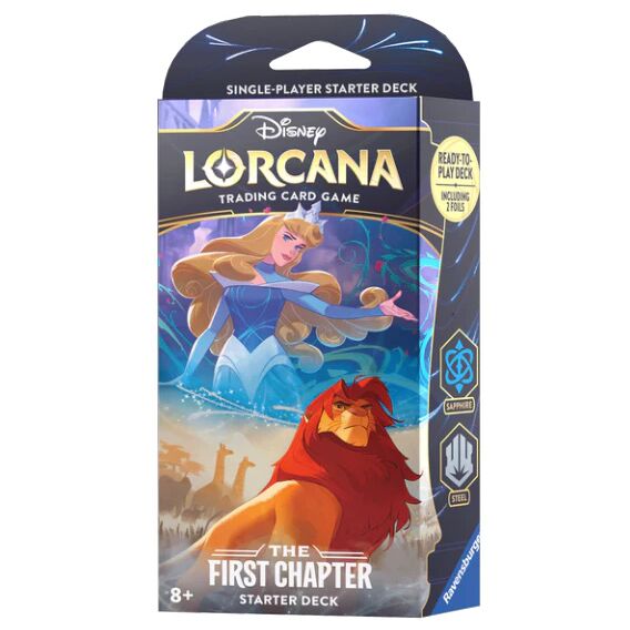 Disney Lorcana The First Chapter Aurora & Simba Starter Deck