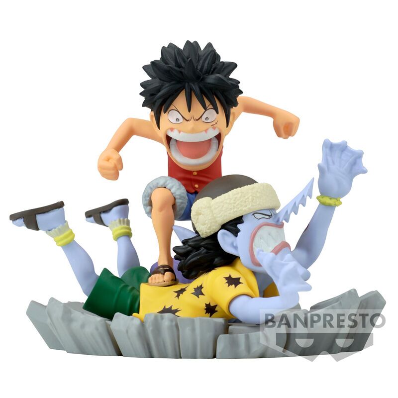 One Piece Luffy vs Arlong figura 7cm