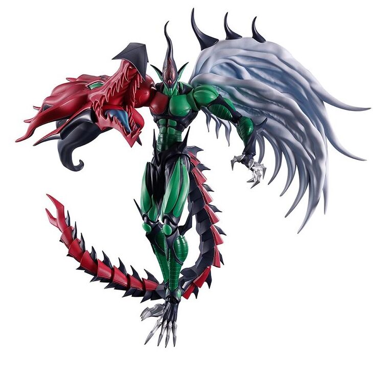 Yu-Gi-Oh! GX S.H. MonsterArts Elemental Hero Flame Wingman figura 19cm