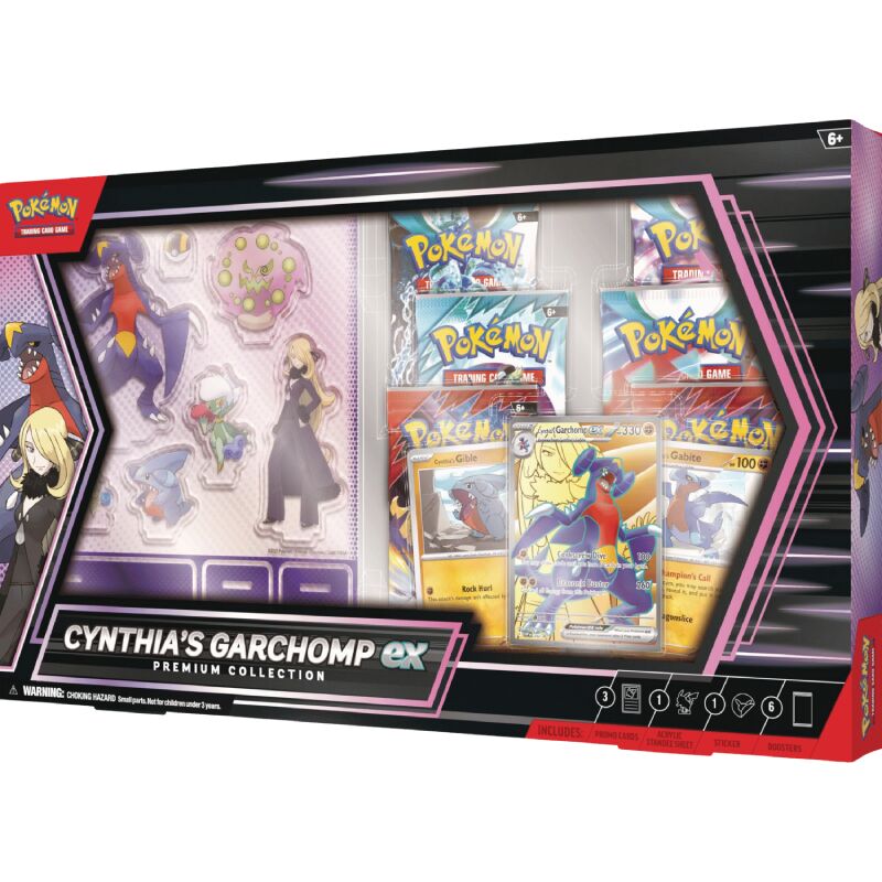 Pokemon Cynthia's Garchomp ex Premium Collection