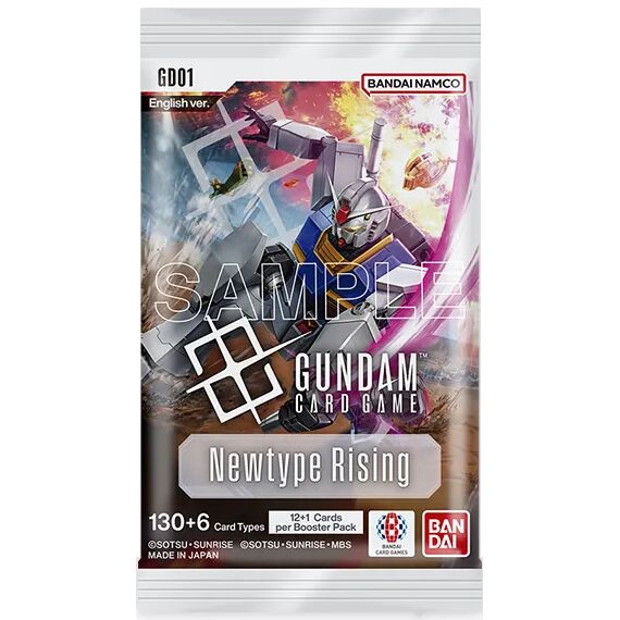 Gundam Card Game Newtype Rising Booster Pack GD01
