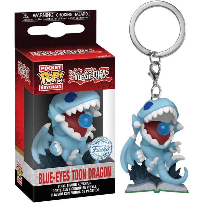 Privjesak Pocket POP Yu-Gi-Oh! Blue-Eyes Toon Dragon