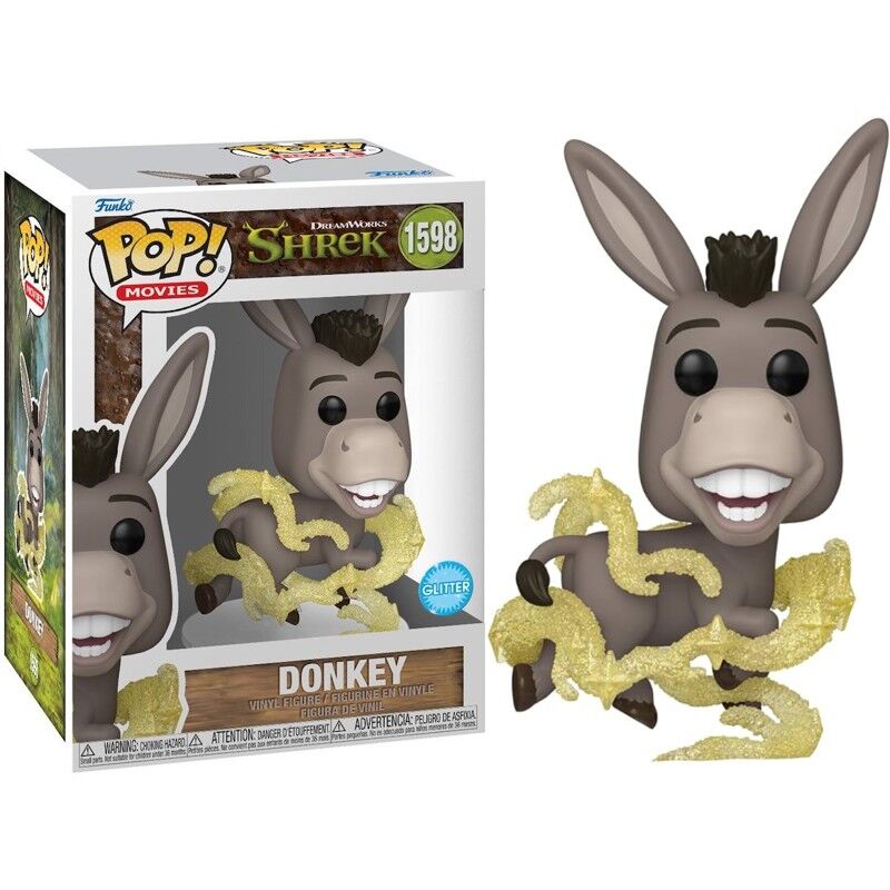 Funko POP Shrek Donkey Glitter 9cm