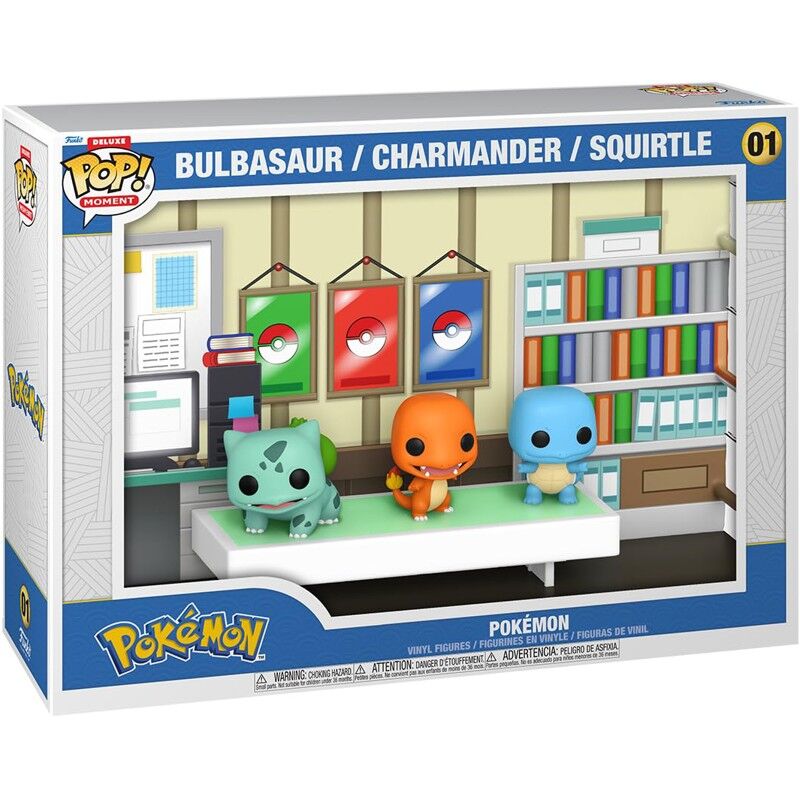 Funko POP Moments Pokemon Kanto Starters 34cm