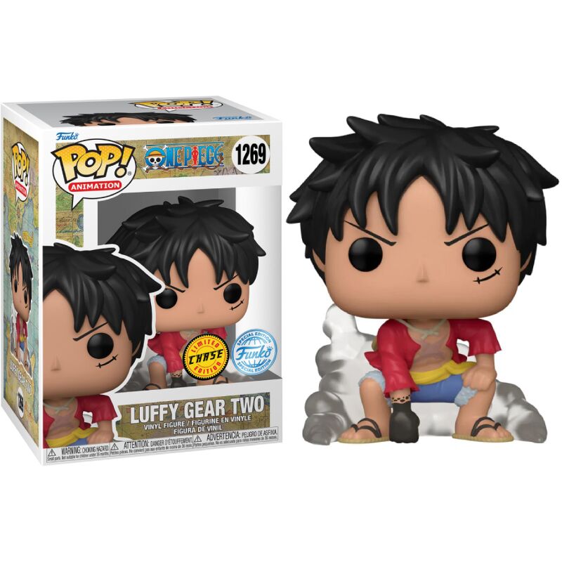 Funko POP One Piece Luffy Gear Two Special Ed. CHASE 9cm