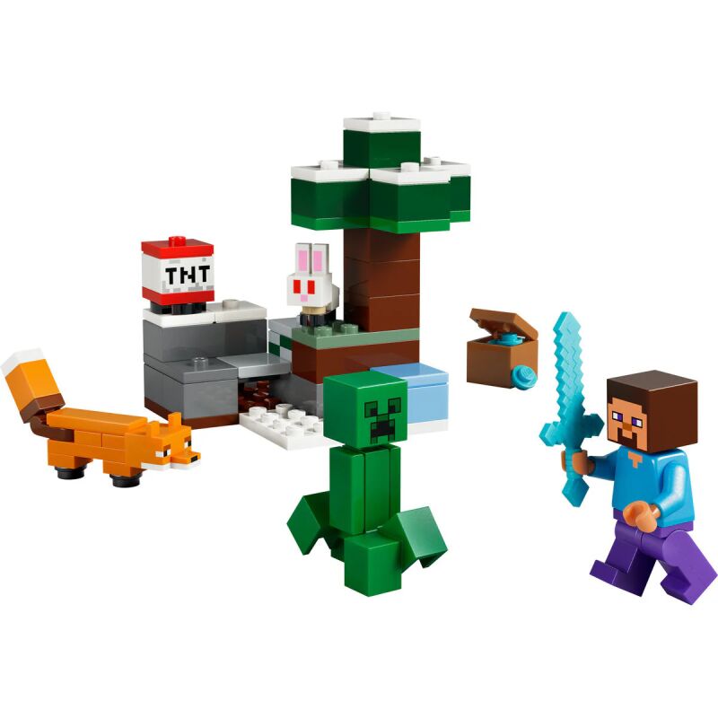 LEGO Minecraft Steve's Taiga Adventure 21583
