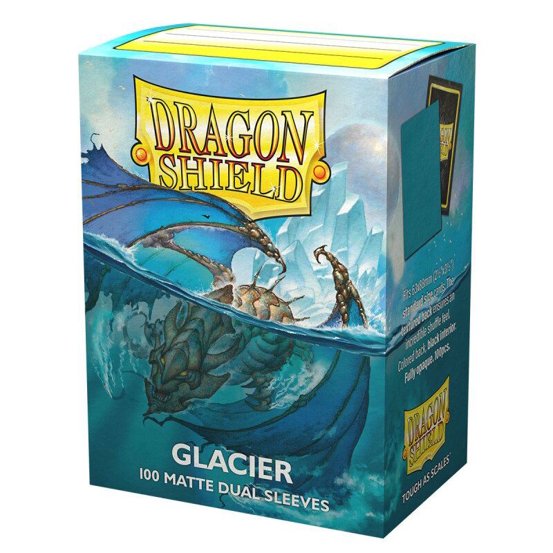 Dragon Shield Standard Dual Matte Sleeves Glacier (100pcs)