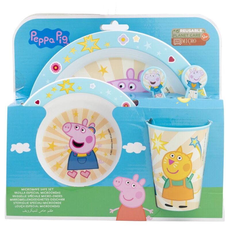 Pribor za jelo Peppa Pig 5kom