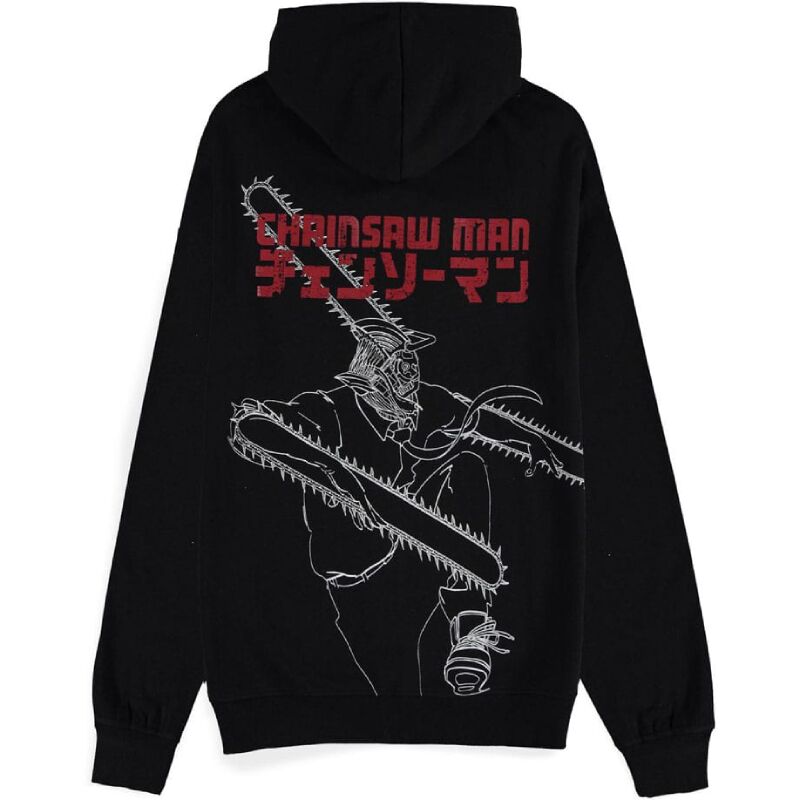 Chainsaw Man zipper hoodie vel. L