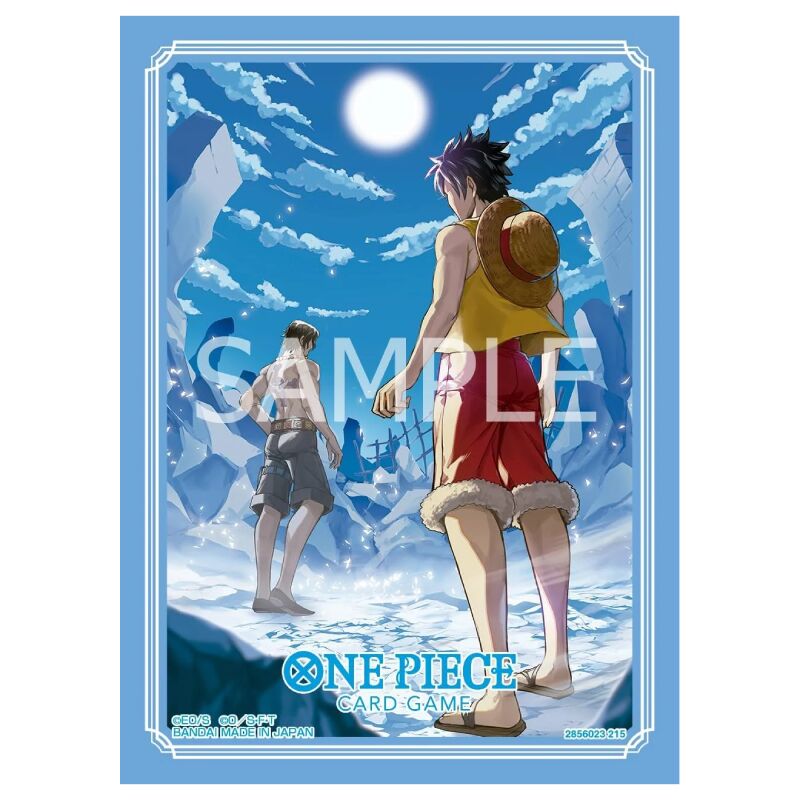 One Piece Official Sleeves Luffy & Ace