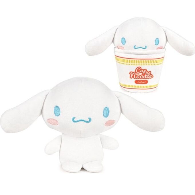 Hello Kitty Cinnamoroll Cup Noodle plišana igračka 16cm