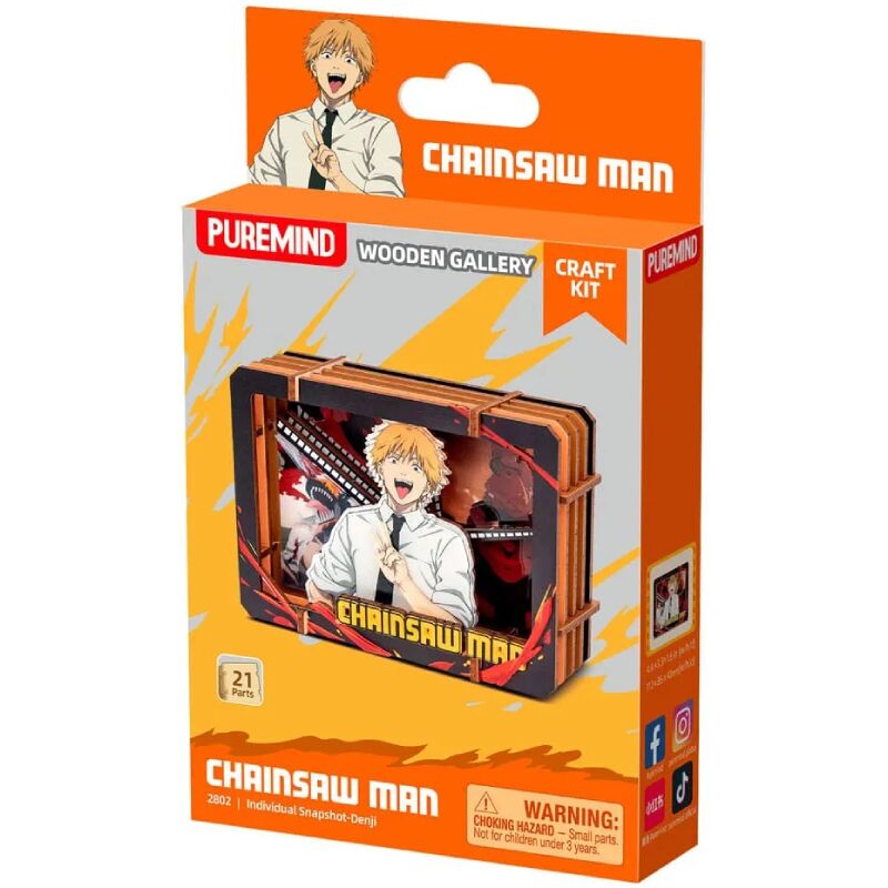 Chainsaw Man Individual Snapshot Wooden Gallery