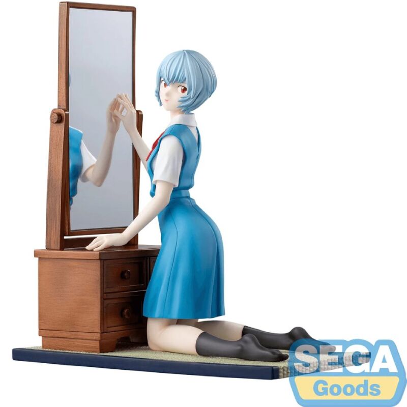 Evangelion Rei Ayanami Tentative Name figura 25cm