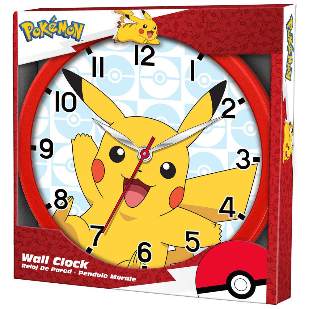Pikachu zidni sat