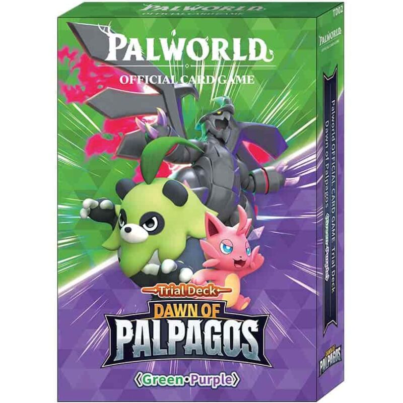 Palworld Dawn of Palpagos Trial Deck Green-Purple TD02