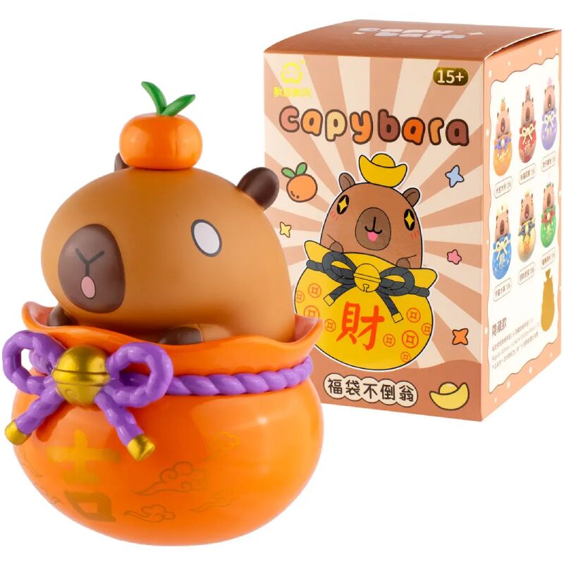 Capybara Lucky Bag Tumbler Blind Box 9cm