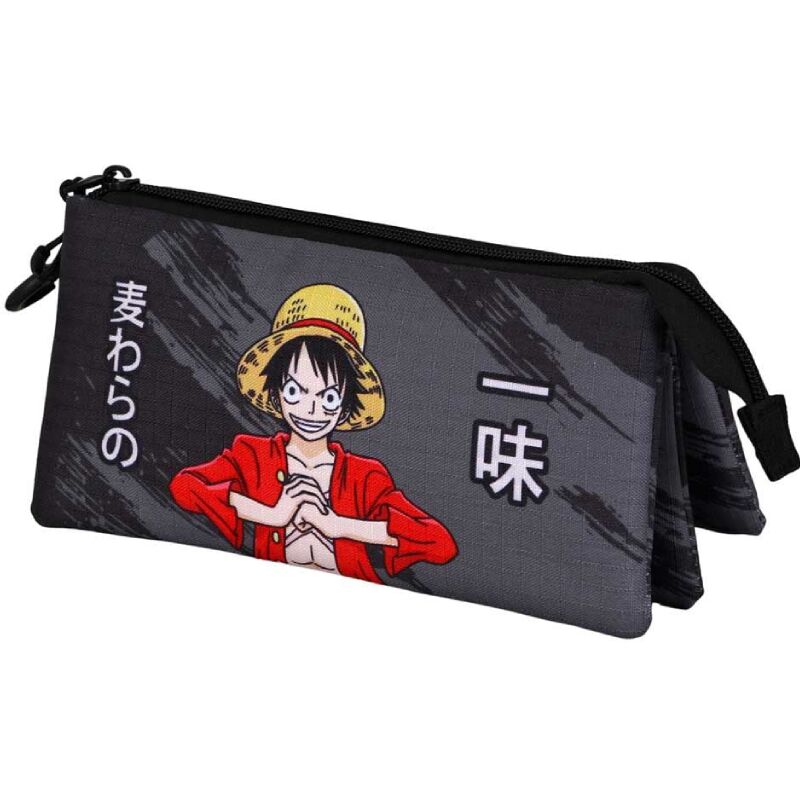 One Piece Luffy trostruka pernica