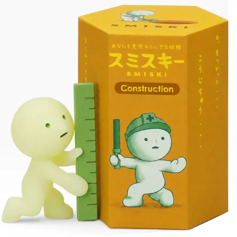 SMISKI Construction Series Blind Box (Glows in the Dark) 8cm