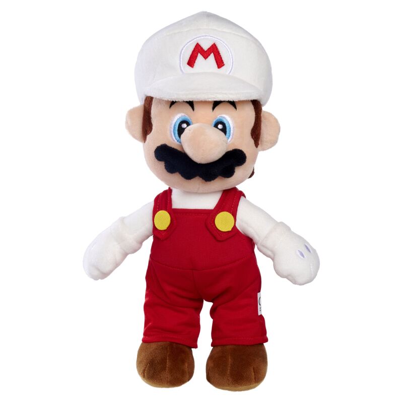 Super Mario Fire Mario plišana igračka 30cm