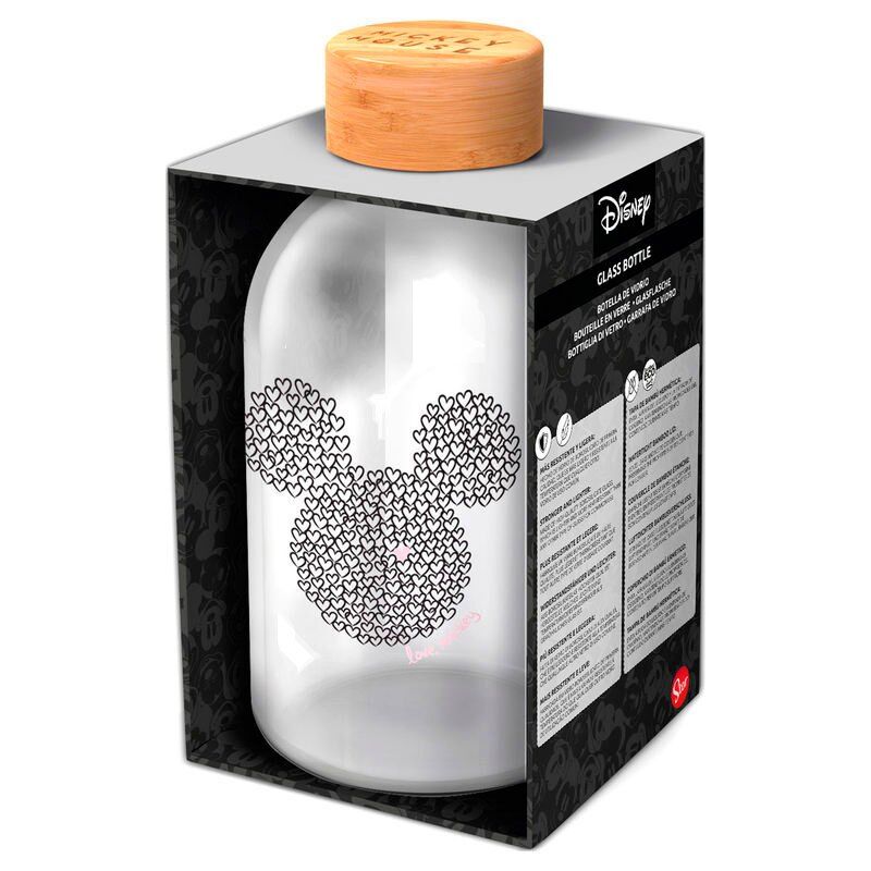 Disney Mickey staklena boca 620ml