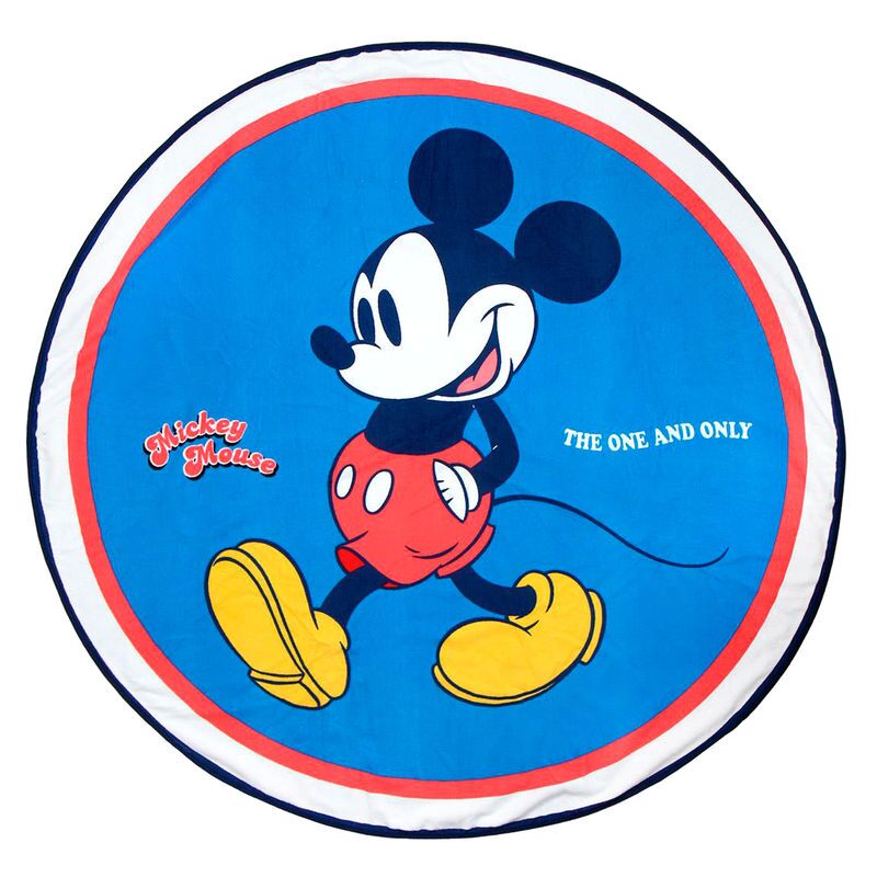 Ručnik za plažu Disney Mickey okrugli 130 cm