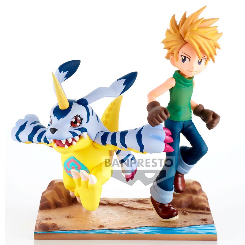 Digimon Yamato & Gabumon figure 15cm