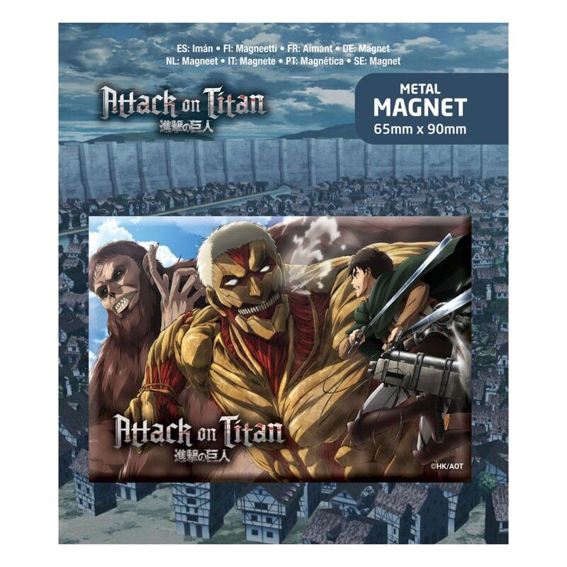 Magnet Attack on Titan Eren & Titans